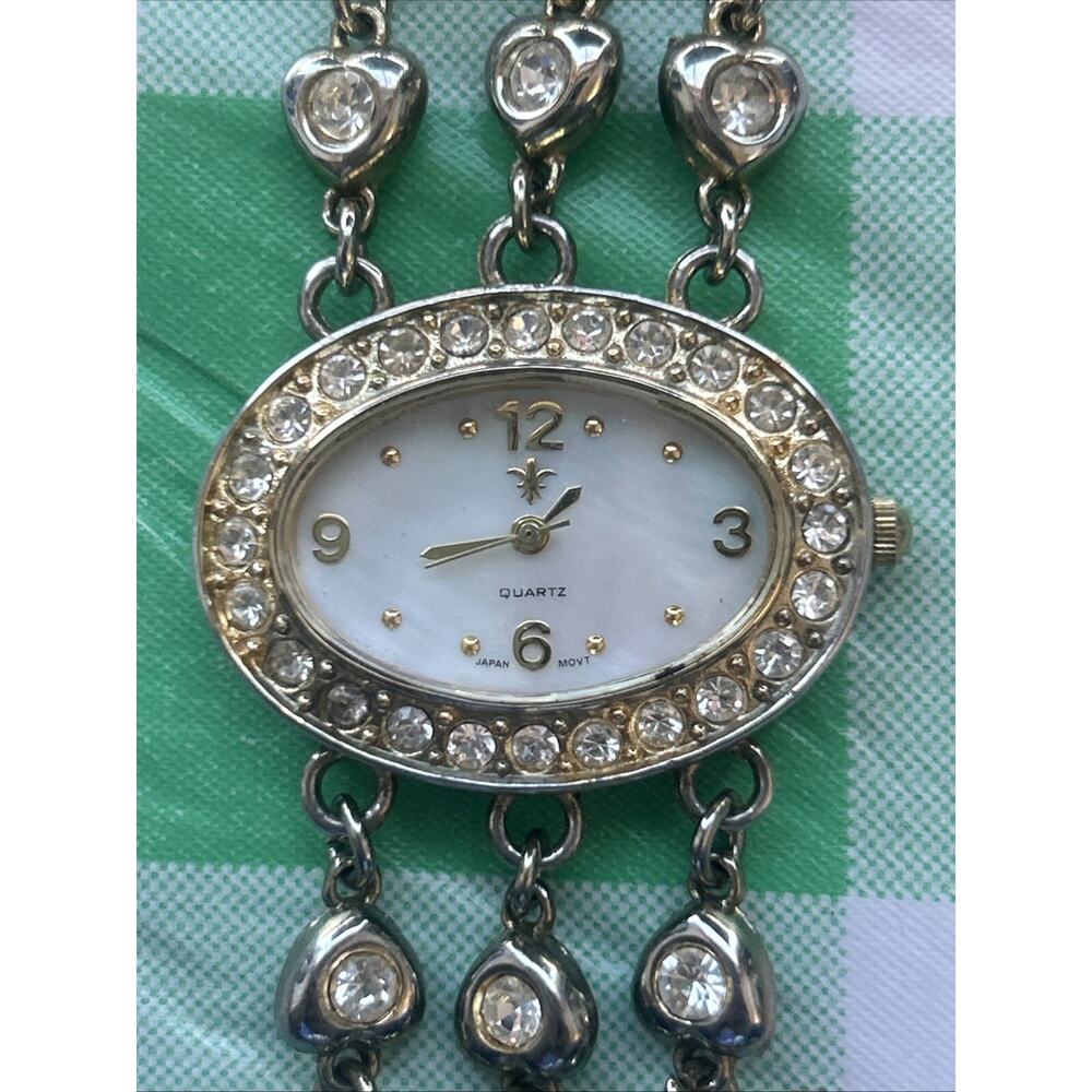 FMD Two Tone MOP Dial Women’s Quartz Watch - Picture 1 of 8